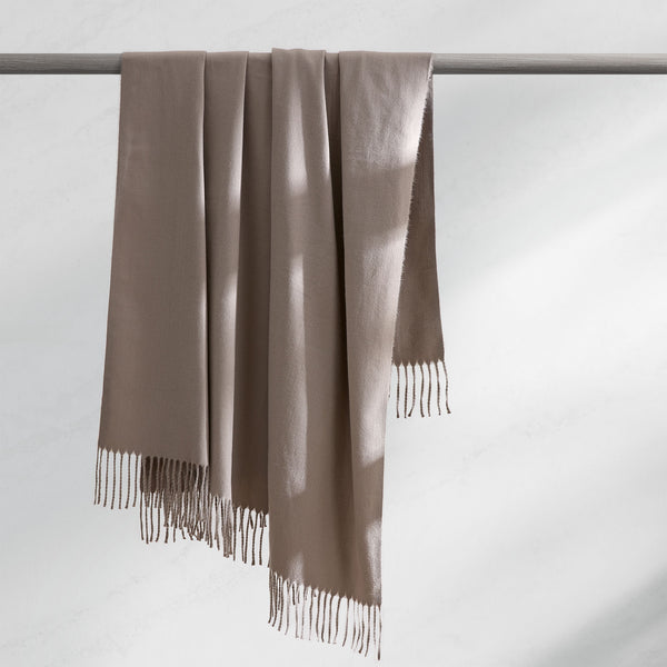 Faux Cashmere Throw Kassatex Hospitality