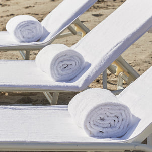 Naples Pool Towels White