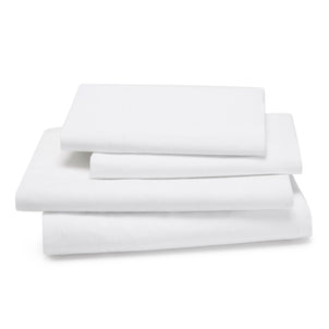 Luca Bedding - 200 TC Percale White