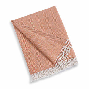Madeira Throw Blanket Paprika