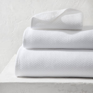 Panal Hand Towel White
