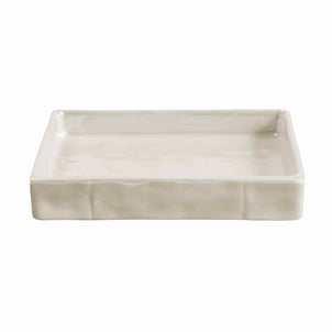 Perla Soap Dish Porcelain