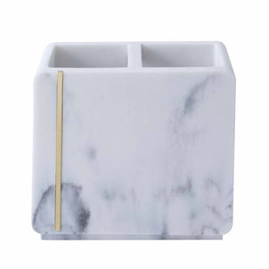 Bergen Bath Accessories White/Grey