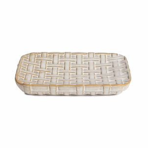 Cane Bath Accessories Natural