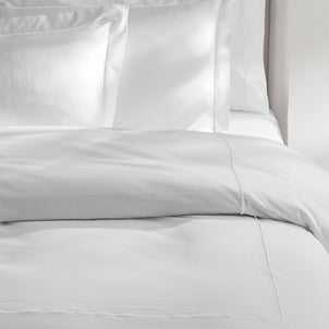 Ricamo Bedding - 300 TC Sateen White/White