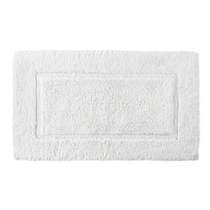 17"x24" Elegance Bath Rug White