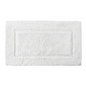 21"x34" Elegance Bath Rug White