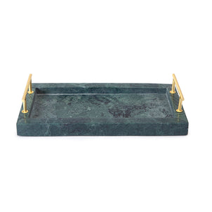 Esmeralda Bath Accessories Green Marble