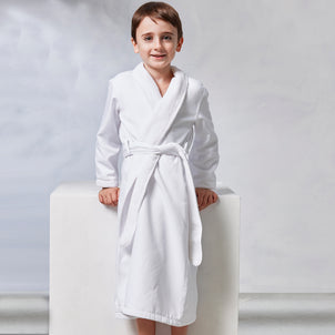Hotel Spa Toddler Robe White