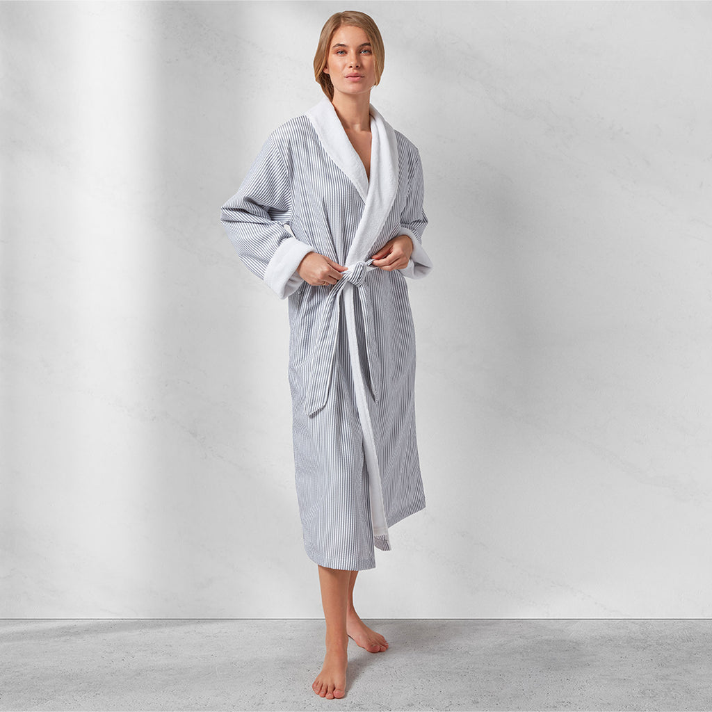 Seersucker Robe – Kassatex Hospitality