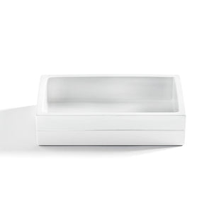 Cabana White Bath Accessories White