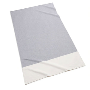 Hotel Pareo Pool Towels White/Pacific Blue