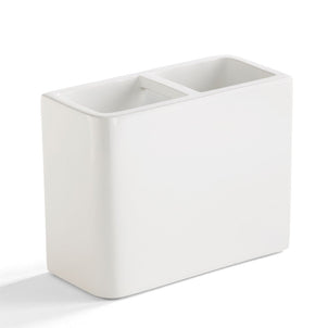 Lacca White Toothbrush Holder White