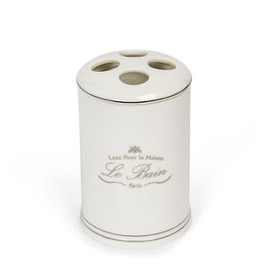 Le Bain Toothbrush Holder Porcelain