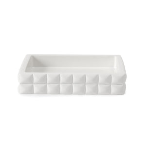 Piazza Bath Accessories White