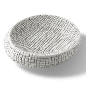 Raffia Bath Accessories Porcelain