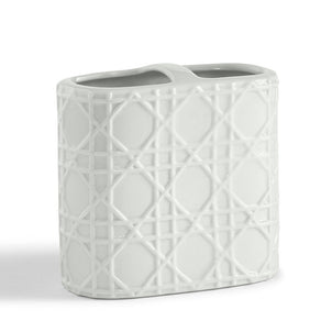 Rattan Bath Accessories Porcelain